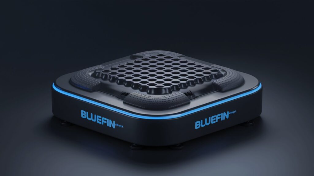 Les plateformes vibrantes bluefin fitness : schéma explicatif
