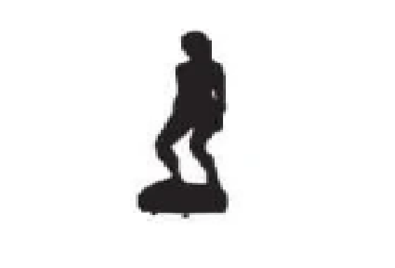 personne en position de squat sur une plateforme vibrante weightworld