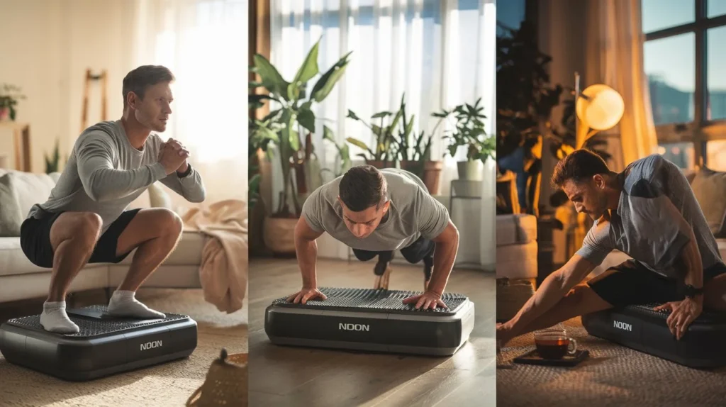 Exercices avec les Plateformes Vibrantes et Récupération Musculaire comme objectif