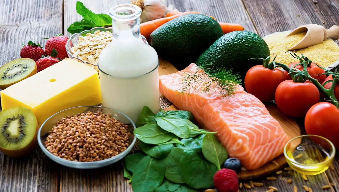 Ensemble de plats d'aliments pour la Récupération