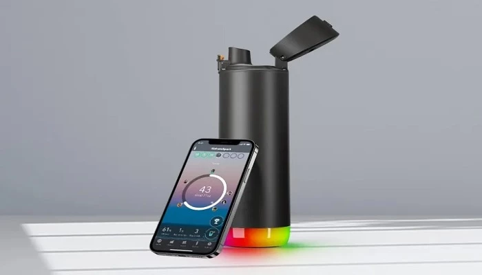 Une bouteille d’eau intelligente